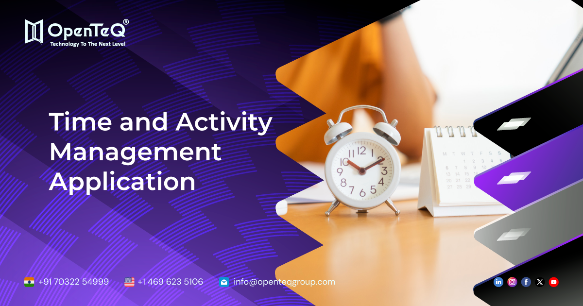 Time & Activity Management Application