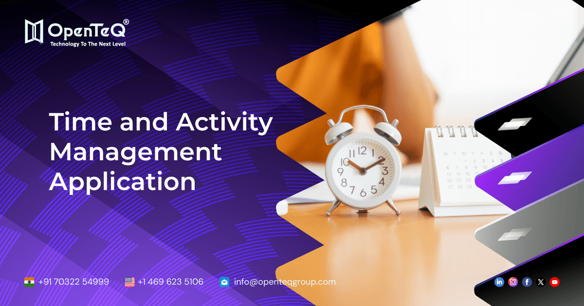 Time and Activity Management Application