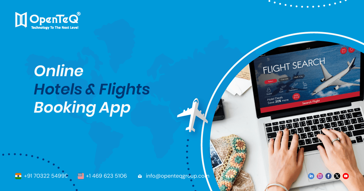 Online Hotels & Flights Booking App